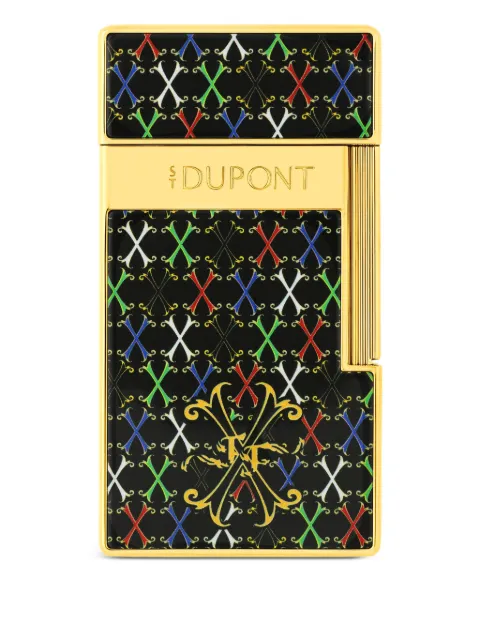 S.T. Dupont Biggy patterned lighter Black 25060