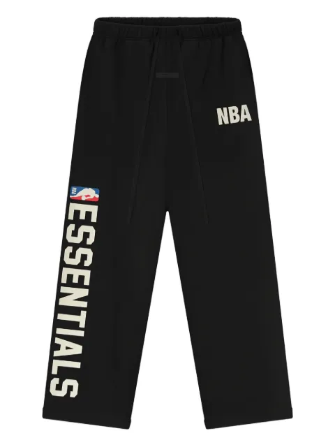 FEAR OF GOD ESSENTIALS logo graphic trousers Black 130NB258401F