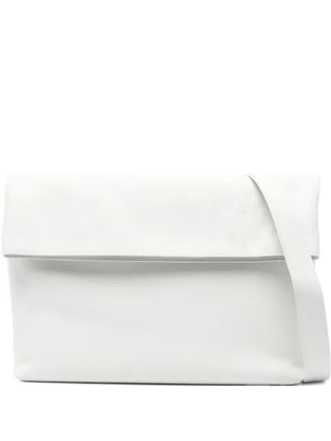 HERSKIND foldover leather shoulder bag White 5892277