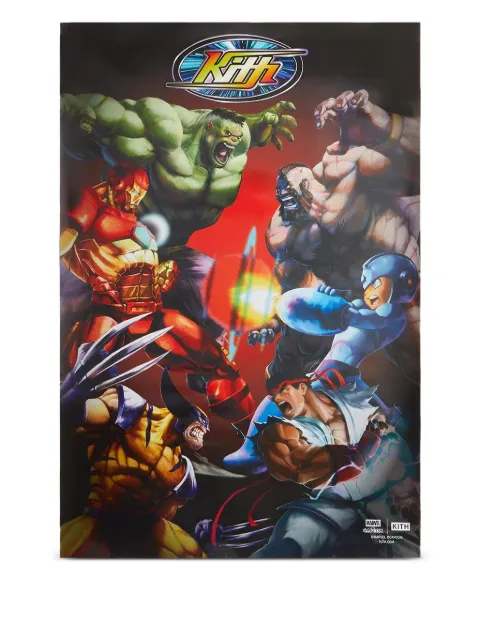 KITH x Marvel Comics poster Brown KHL150834906