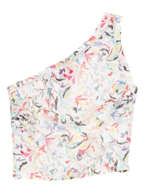 Missoni one-shoulder top White MC25SK01BR014L