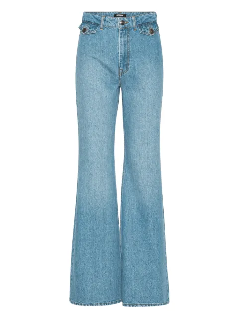 ROTATE BIRGER CHRISTENSEN belt-loops jeans Blue 1151681321