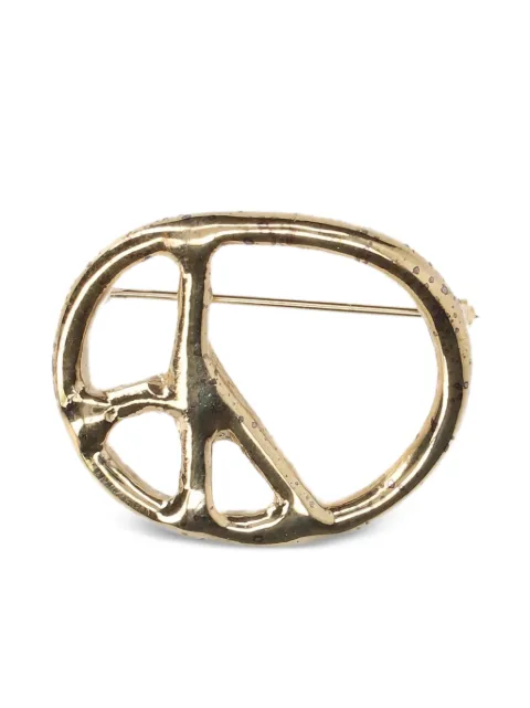 Needles peace brooch Gold RW002