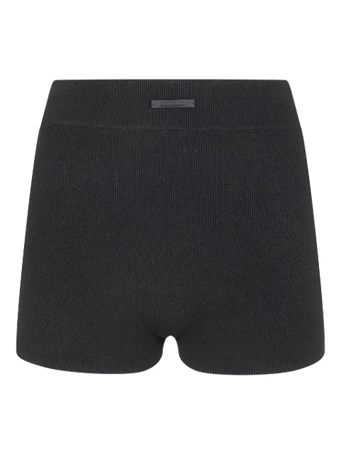 FEAR OF GOD ESSENTIALS ribbed knit shorts Grey 192HO259031FW