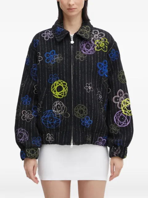 Kenzo x Futura 2000 striped jacket Black FF62BL2409GM