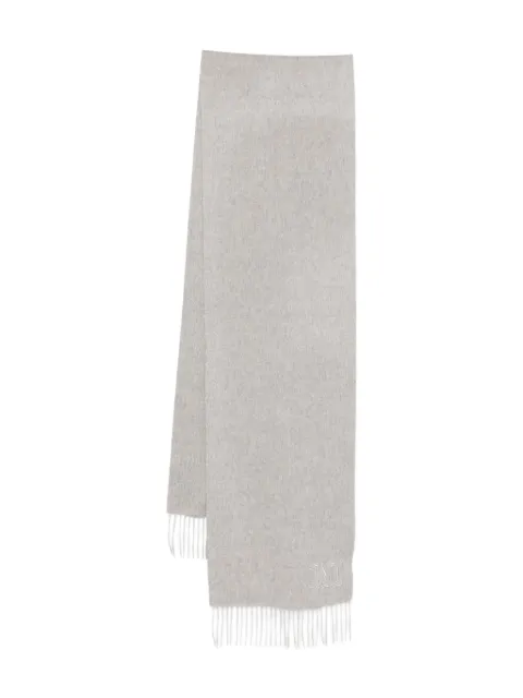 Max Mara fringed scarf Grey 2614541311600