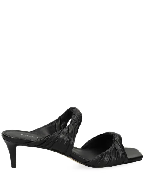 Michael Michael Kors Kiana leather mules Black 40R6KIMS1L