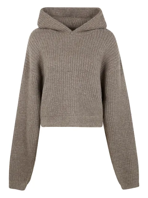 FEAR OF GOD ESSENTIALS waffle-knit hoodie Neutrals 192HO255012FWHOMESTEADHEATHER