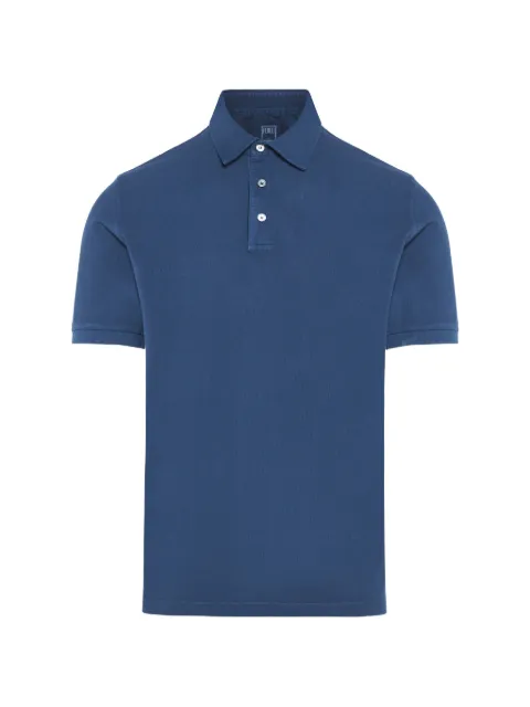 Fedeli North buttoned polo shirt Blue TUF00102
