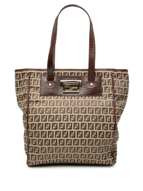 Fendi Pre-Owned 2000-2010 Zucchino Canvas tote bag Brown MA7HWT453AZ0TLOA
