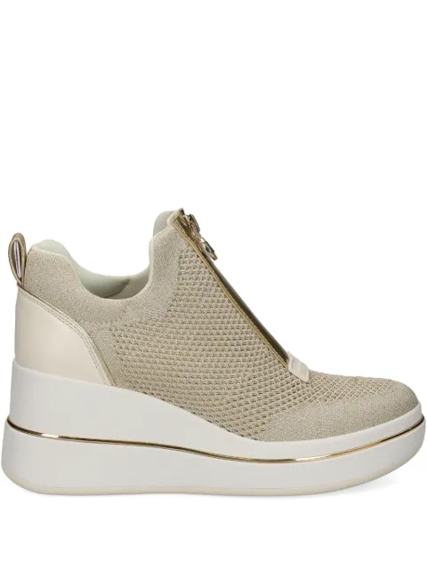 Michael Michael Kors Willis zip platform sneakers Neutrals 43R6EMFP4D