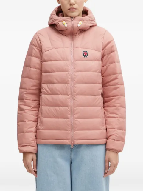 Fjällräven logo-detail padded jacket Pink F86122