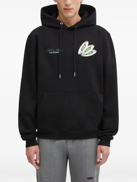 Filling Pieces graphic-print hoodie Black 422532501241
