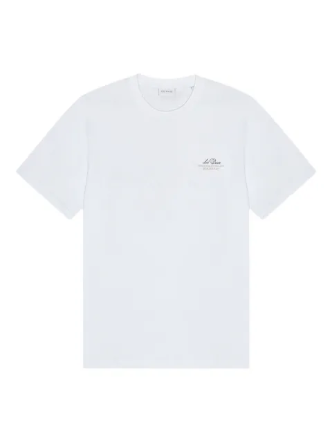 Les Deux logo-print T-shirt White 1001476