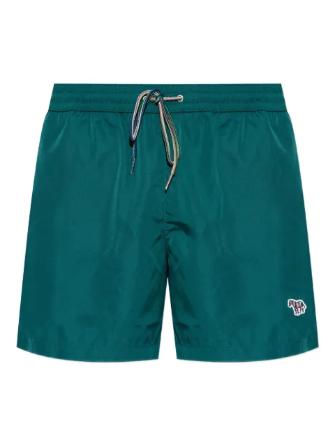 Paul Smith zebra-motif swim shorts Green M1A200AAU285