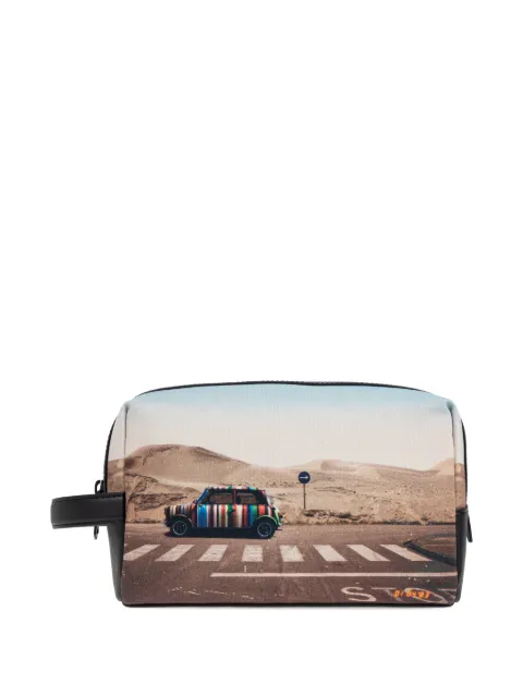 Paul Smith mini Desert wash bag Neutrals M1A8105UDESRT