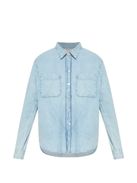 PS Paul Smith buttoned pocket denim shirt Blue M2R450YV22096