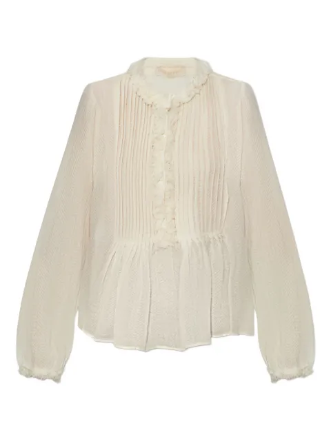 Ulla Johnson ruffled blouse Neutrals 260237