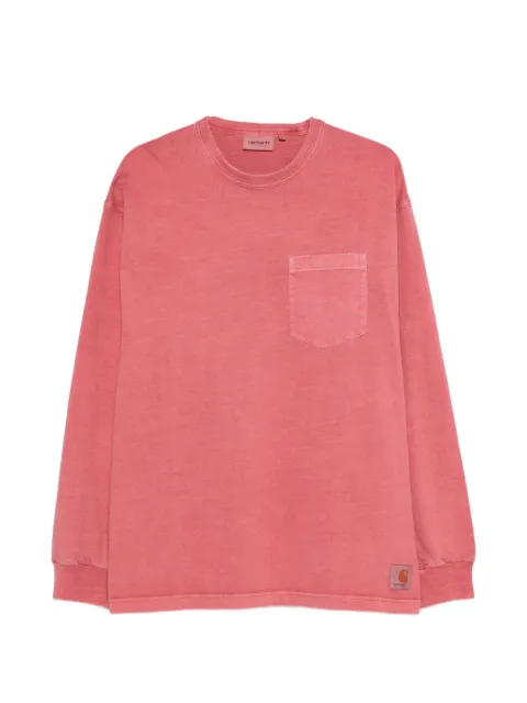 Carhartt WIP pocket long-sleeve T-shirt Red I035958