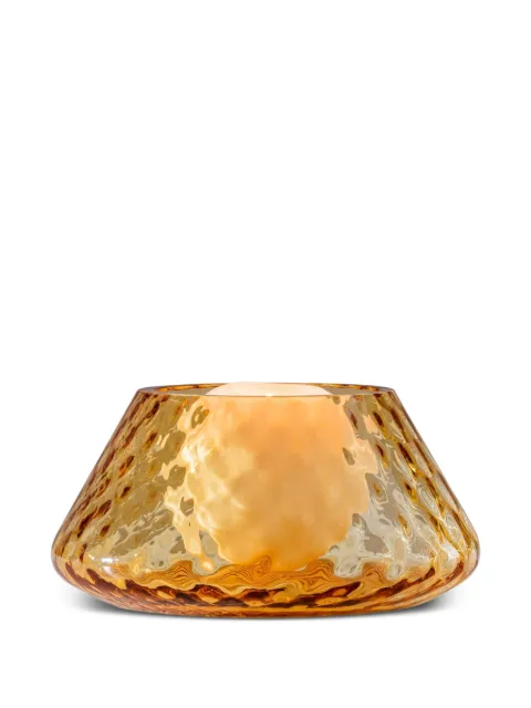 Venini Lele textured candle holder Orange FO310073000B0FZ