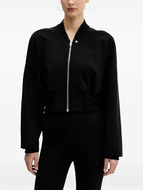 Rick Owens Lilies Flight zip-fastening jacket Black LI02E3708JCVS
