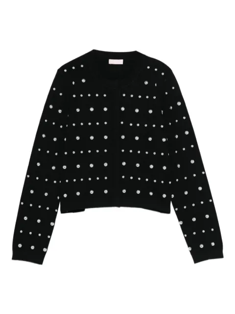 LIU JO embellished cardigan Black WA6090MS55N