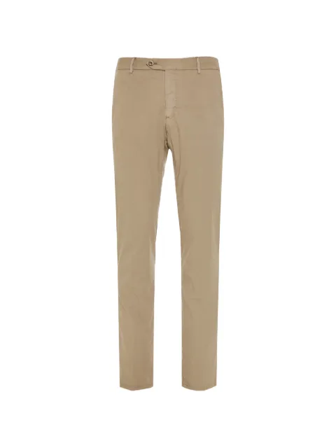 PT Torino elasticated waist trousers Brown VTJGZ20CL1PU25
