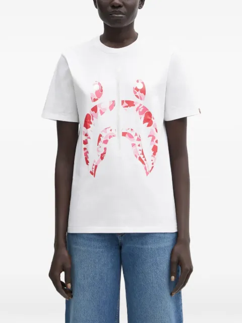 A BATHING APE® ABC Camo Shark T-shirt White 1L30210008