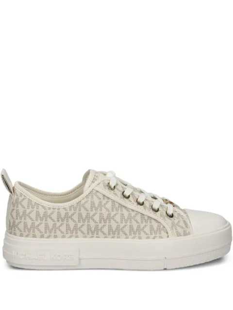 Michael Michael Kors Evy logo-print sneakers Neutrals 43F5EYFS1B