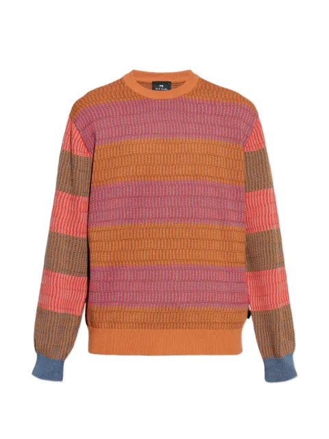 PS Paul Smith striped sweater Orange M2R804ZV22605