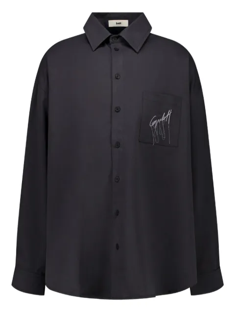 GmbH Pocket Button-Up shirt Black BERTIL