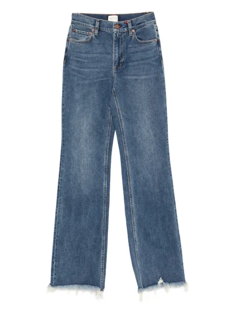 alice + olivia Delancey frayed bootcut jeans Blue CD511301127