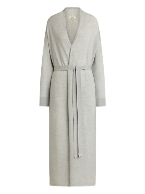 12 STOREEZ belted cardigan Grey 132112