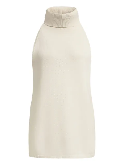 12 STOREEZ roll-neck top Neutrals 132217
