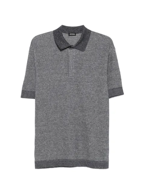 Zegna short-sleeves polo shirt Blue UH372A3H727