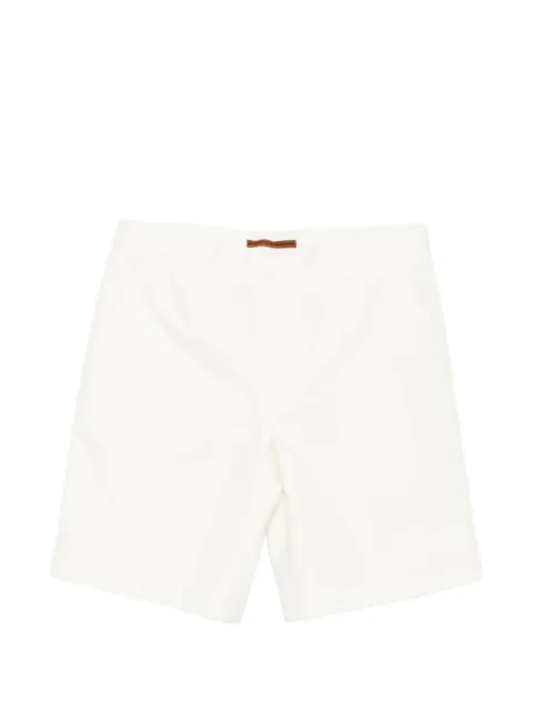 Zegna pressed-crease shorts White UHI05A3TB17