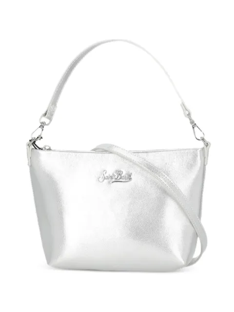 MC2 Saint Barth Aline logo shoulder bag Silver ALI0034