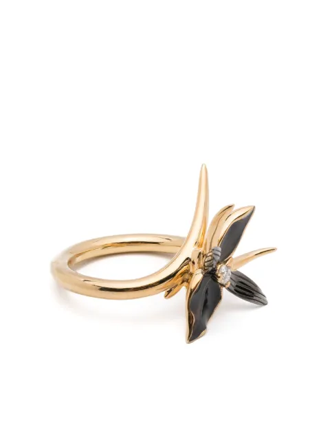 Shaun Leane interlocking flower diamond ring Gold OR006YVBKRZ
