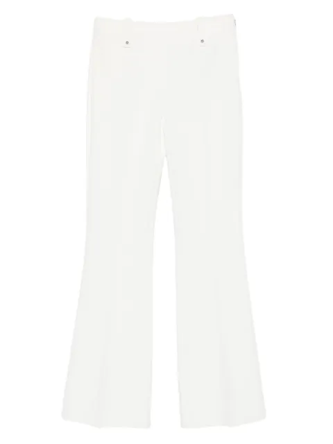 LIU JO smart flared trousers White WA6120T2527