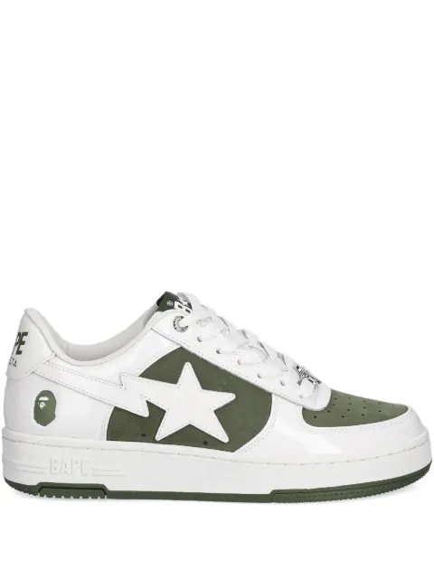 A BATHING APE® BAPE STA #6 L panelled sneakers White 1K80291306