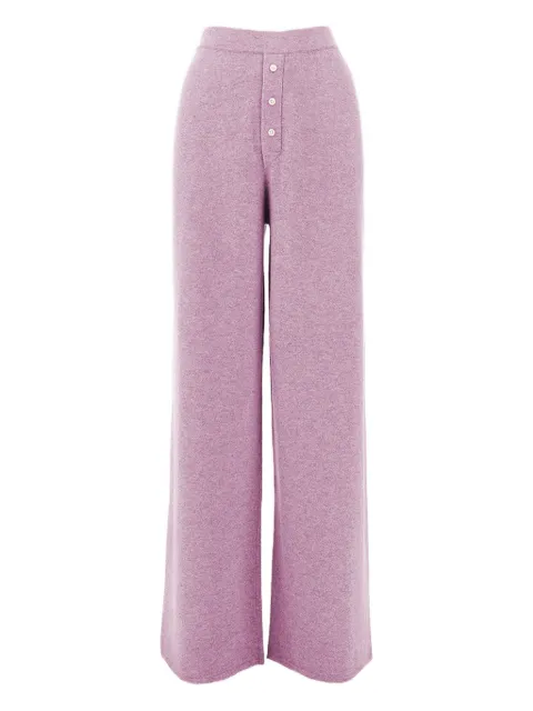 Guest In Residence cashmere trousers Pink W10210JLDAY