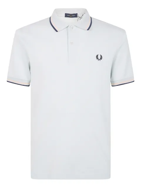Fred Perry laurel-wreath polo shirt White FPM3600P55