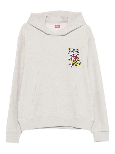Kenzo Wild Tiger cotton hoodie Grey FG55HO2044MJ