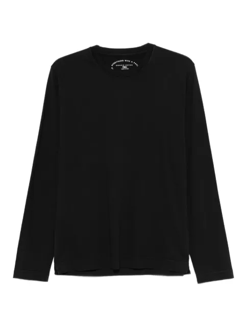 Fedeli long-sleeve T-shirt Black TUF00117