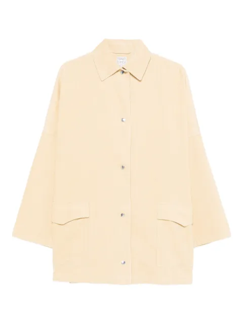 TOTEME flap-pocket coat Neutrals 261WRO0269FB0554072