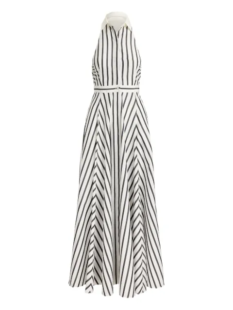 Ralph Lauren Collection Eldred striped maxi dress White 290P15818001