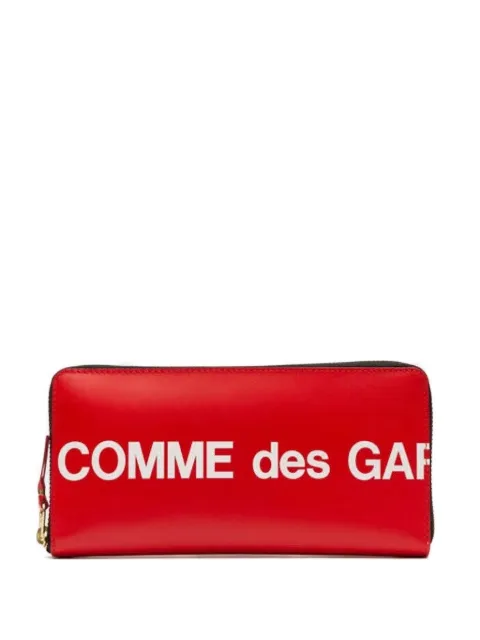 Comme Des Garçons Wallet logo wallet Red SA110HLREDFW23