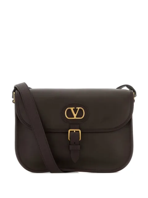 Valentino Garavani Antibes calfskin shoulder bag Brown YB0S78RBN