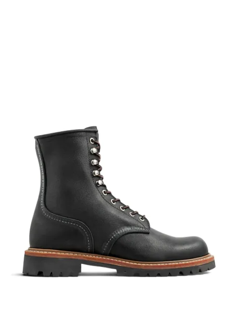 Red Wing Shoes Logger leather boots Black 4501
