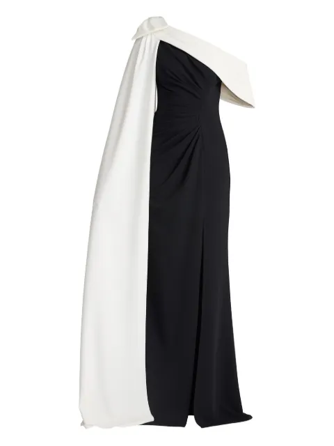 Tadashi Shoji one-shoulder maxi dress Black BOS26177LBKIV